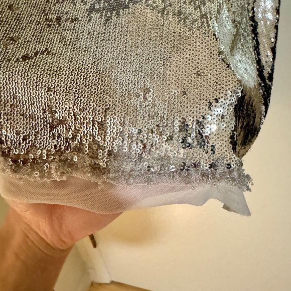 Silver Sequins Dress - Free People - Picture 3 of 4